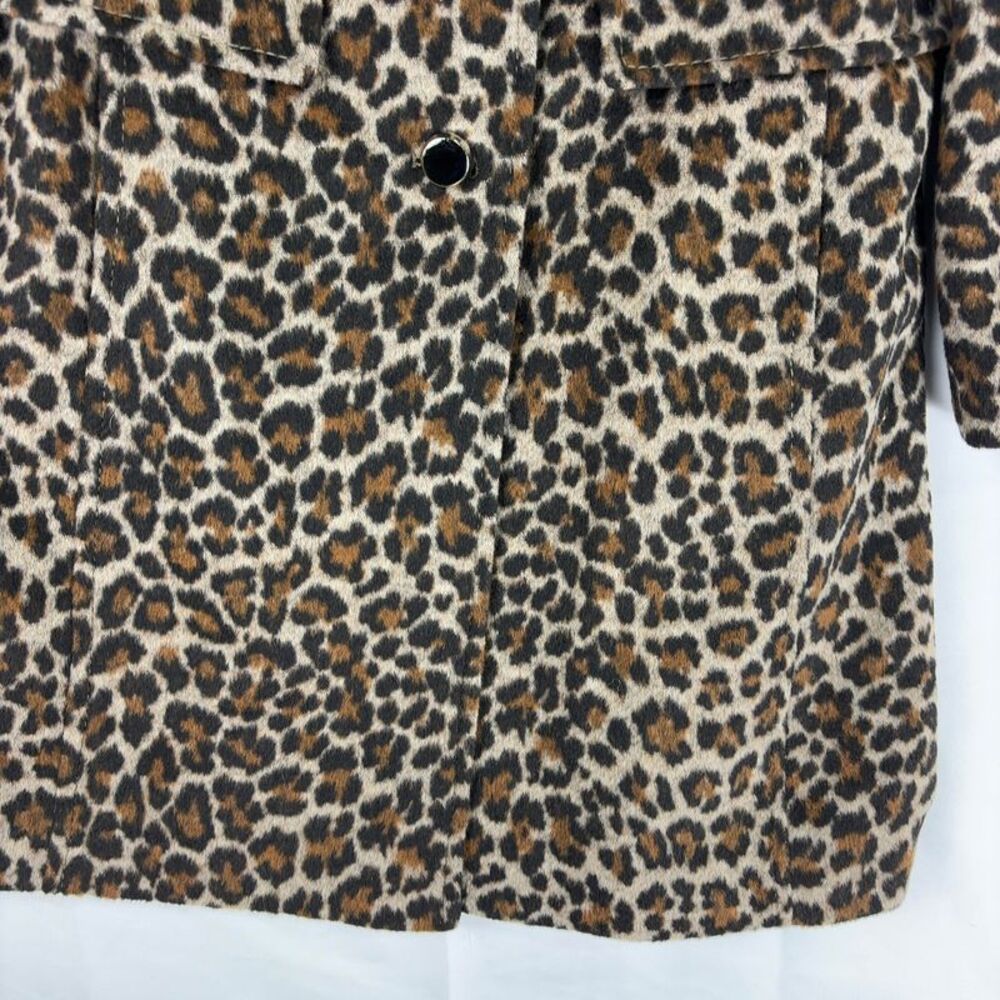 Kate Spade Leopard Print Coat - Picture 3 of 7